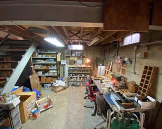 Nuts, bolts screws, nails and tools