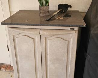 outside storage cabinet