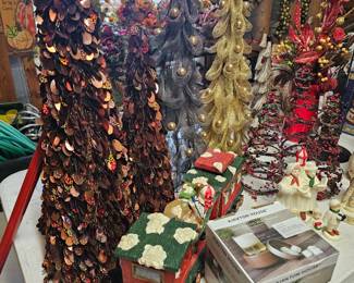 Christmas and seasonal decor left