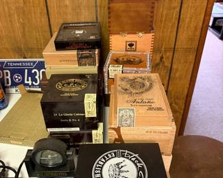 cigar boxes