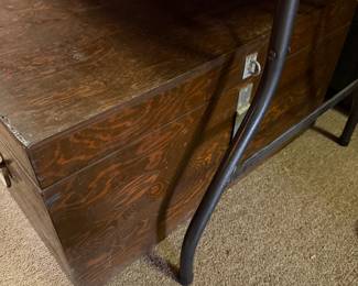 wood chest