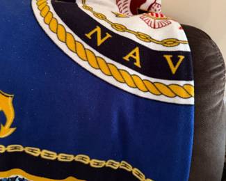 navy throw