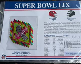 Super Bowl Patches