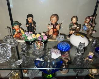 Hummel Figurines, Salt Cellars, Hand Painted Eggs, Miniature Owls