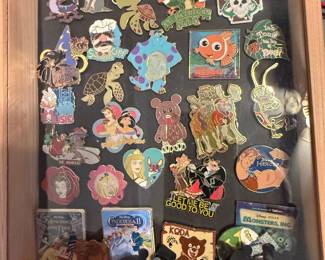 Disney Pin Collection--One of Two