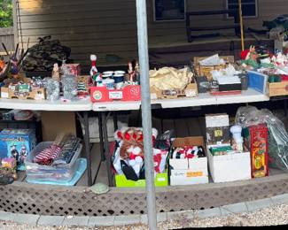 Some of the holiday decor