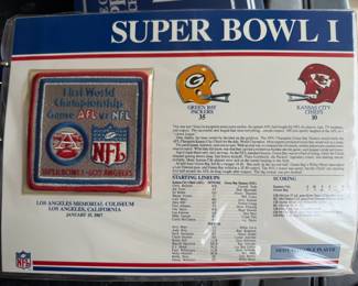 Super Bowl Patches
