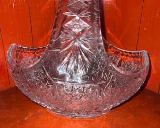 Cut Glass Baskets