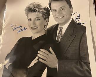 Vanna and Pat Autographs