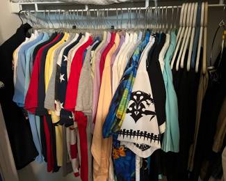 Men’s shirts and pants