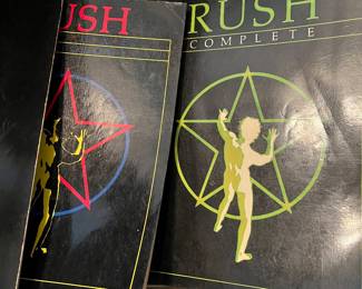 Rush Songbooks--Vintage