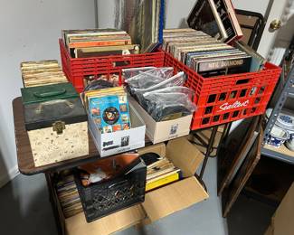 Just A FEW Of The Records In The Vinyl Collection