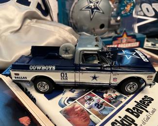 Cowboys Memorabilia-Pickup Truck with Accessories