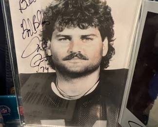 Jim Covert of Chicago Bears Signed Photo