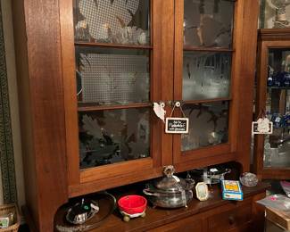 Antique hutch