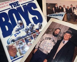 Dallas Cowboys Memorabilia, some signed