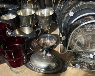 Silverplate Serving Items