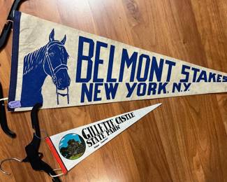 A Few of the Many Pennants--Travel, Sports, Circus