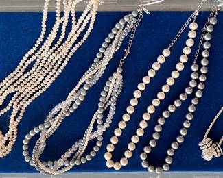 freshwater pearls, costume jewelry