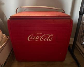 Vintage Coca Cola cooler