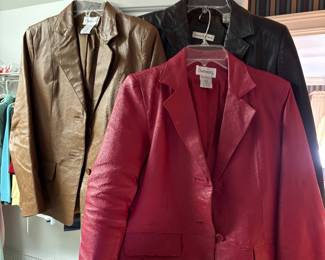 Ladies leather jackets