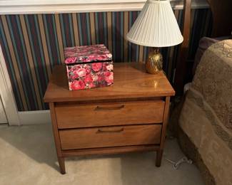 Mid century modern nightstand