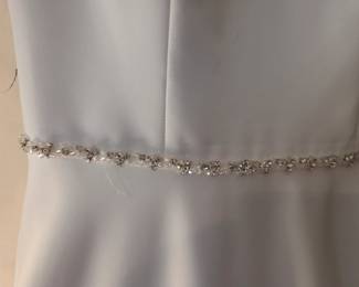 #74	Wedding Dress from Something Blue Hartsvelle - Stella York -Size 12 w/Rhinestone Belt	 $60.00 