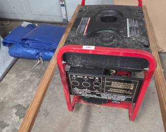 #151	Generac SVP-5000 Generator - 10HP 5 Gallon Fuel Tank