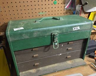 #134	Kennedy 3 drawer Machinist Tool Box - 29x13	 $35.00 