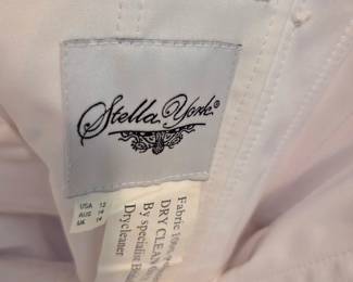 #74	Wedding Dress from Something Blue Hartsvelle - Stella York -Size 12 w/Rhinestone Belt	 $60.00 
