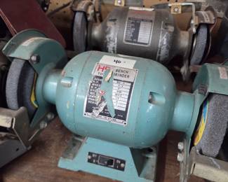 #162	3/4 HP Bench Grinder 	 $40.00 