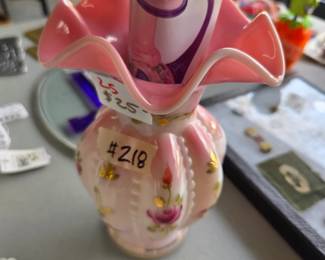#218	Fenton  Vase	 $25.00 