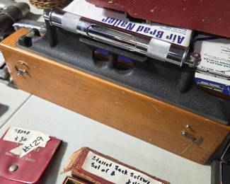 #130	Starrette Machinest Level in Wooden Case	 $100.00 