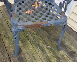#179	Cast iron Bistro Set  - 3 pieces	 $100.00 
