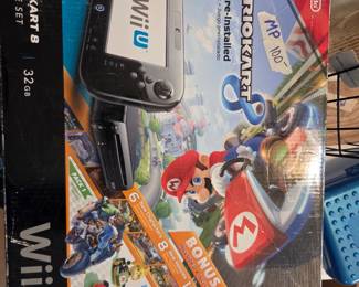 #92	WII U mario Kart Deluxe Set 32GB w/mario Cart Game - Works	 $100.00 