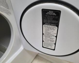 #66	Whirlpool Dryer Large Capacity Heavy Duty w/Swing Door	 $75.00 