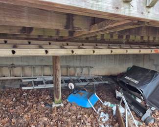 #174	Werner 30' 2 piece Aluminum Ladder	 $175.00 