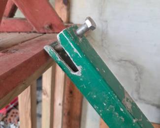 #171	Wood & Metal Yard Cart - 42x28x10	 $75.00 