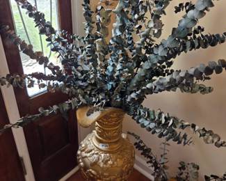 #68	Gold Painted Resin Urn - 31" Tall	 $25.00 