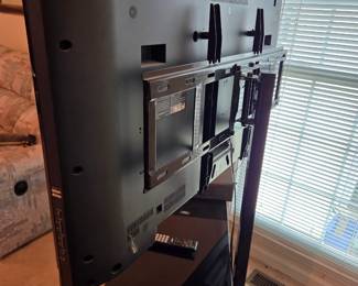 #13	3 Tiered Glass Shelf TV Stand w/Mount - 55x21x23	 $40.00 