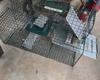 #165	Set of 2 Animal Traps	 $30.00 