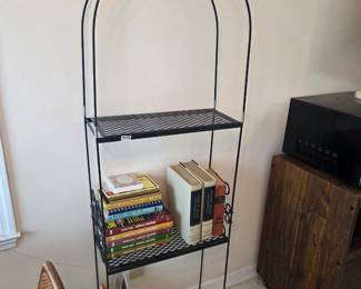 #53	Metal Lightweight Bakers Rack w/3 shelves - 22x9x68	 $50.00 