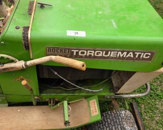#144	Rocket Power Equipment Torqmatic Riding Mower (as is ) - 36" Cut	 $75.00 