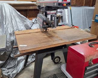 #158	Craftsman 10" Radial Arm Saw on Stand model 113.19771 	 $130.00
