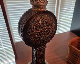 #38	Decorative Metal Lamp - 34" Tall	 $60.00 