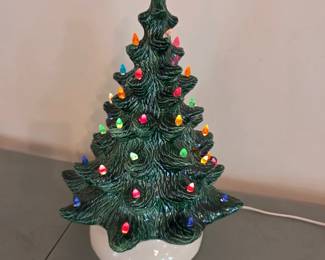 #21	Ceramic Christmas Tree - 16" Tall 	 $75.00 