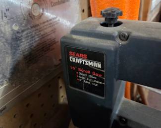 #161	Craftsman Scroll Saw - 16" 	 $60.00 