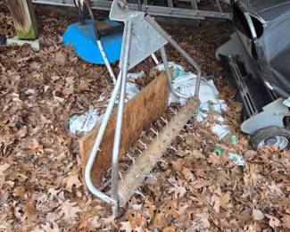 #173	Aerator 35" Pull behind	 $45.00 