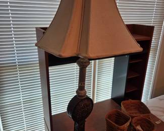 #38	Decorative Metal Lamp - 34" Tall	 $60.00 