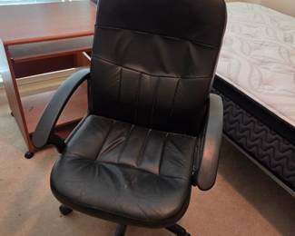 #24	Black Vinyl Adjustable Chair	 $35.00 